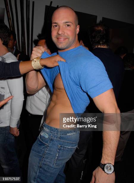 Television personality Brian Peeler attends the Marks Restaurant 20th Anniversary Party held at Marks on March 26, 2008 in West Hollywood, California.