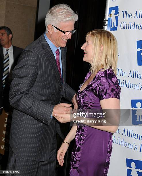 Actor Ted Danson and HBO's Sue Naegle attend the Alliance for Children's Rights Annual Dinner Gala held at the Beverly Hilton Hotel on March 5, 2009...