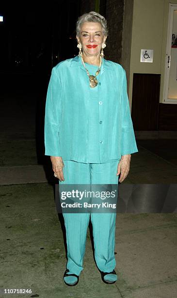 Jane Russell during Jane Russell Appearance at American Cinematheque Screenings at the Aero Theatre at Aero Theatre in Santa Monica, CA., United...