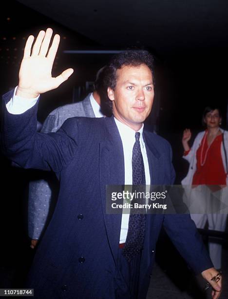 Michael Keaton during "Batman" Los Angeles Premiere at Mann Village theater in Westwood, California, United States.