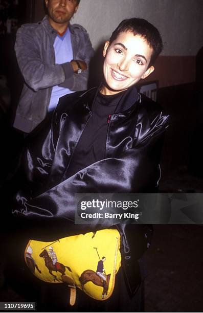 Jane Wiedlin of the Go-Go's during Eurythmics Concert at the Roxy at The Roxy in Los Angeles, California, United States.