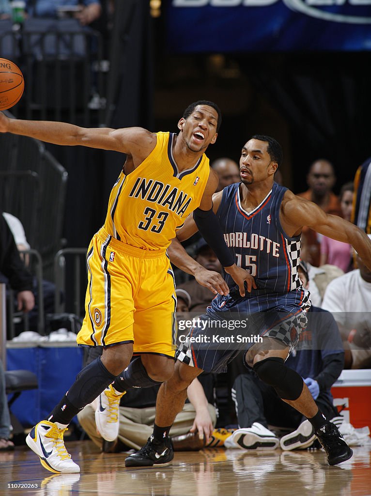 Indiana Pacers v Charlotte Bobcats