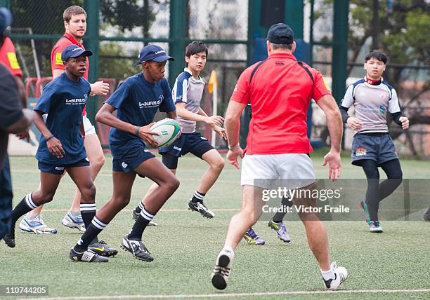 Laurus Rugby Laureus World Sports Academy Members Morne du Plessis and Sean... News ...