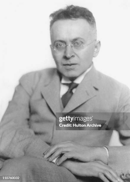 Austrian writer Karl Kraus , circa 1930.