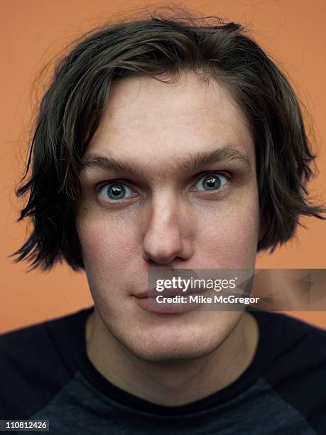 Nikolai Fraiture, bassist for The Strokes is photographed for The Observer Magazine UK on February 9, 2011 in New York City.