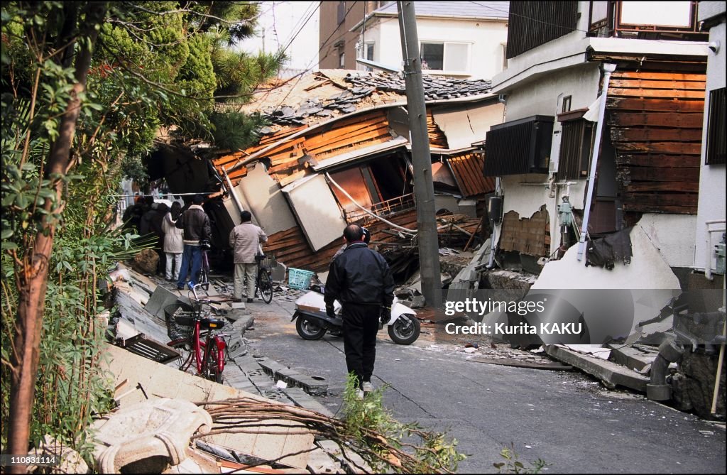 The Earthquake In Kobe, Japan On January 18, 1995.