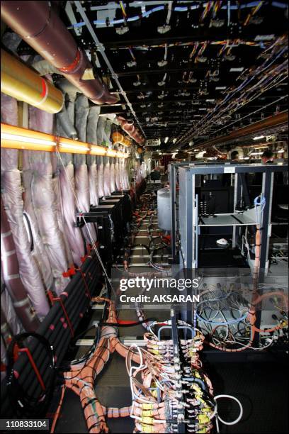 A380 Inner Rear Spar 134 Inside An A380 Airbus Aircraft Stock Photos, High-Res Pictures, and ...