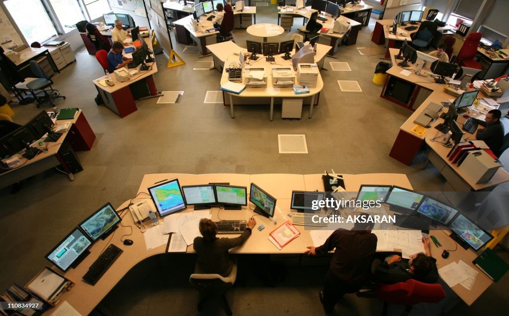 France'S Meteorological Office Gets A Bigger And Faster Supercomputer In Toulouse, France On June 02, 2007.