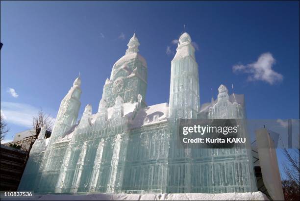 The 55Th Sapporo Snow Festival In Sapporo, Japan On February 05, 2004 - Hannover City Hall.