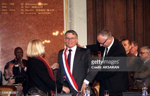 Pierre Cohen, The New Mayor Of Toulouse, In Toulouse, France On March 22, 2008 - Pierre Cohen, the new mayor of Toulouse in the Municipal Council...