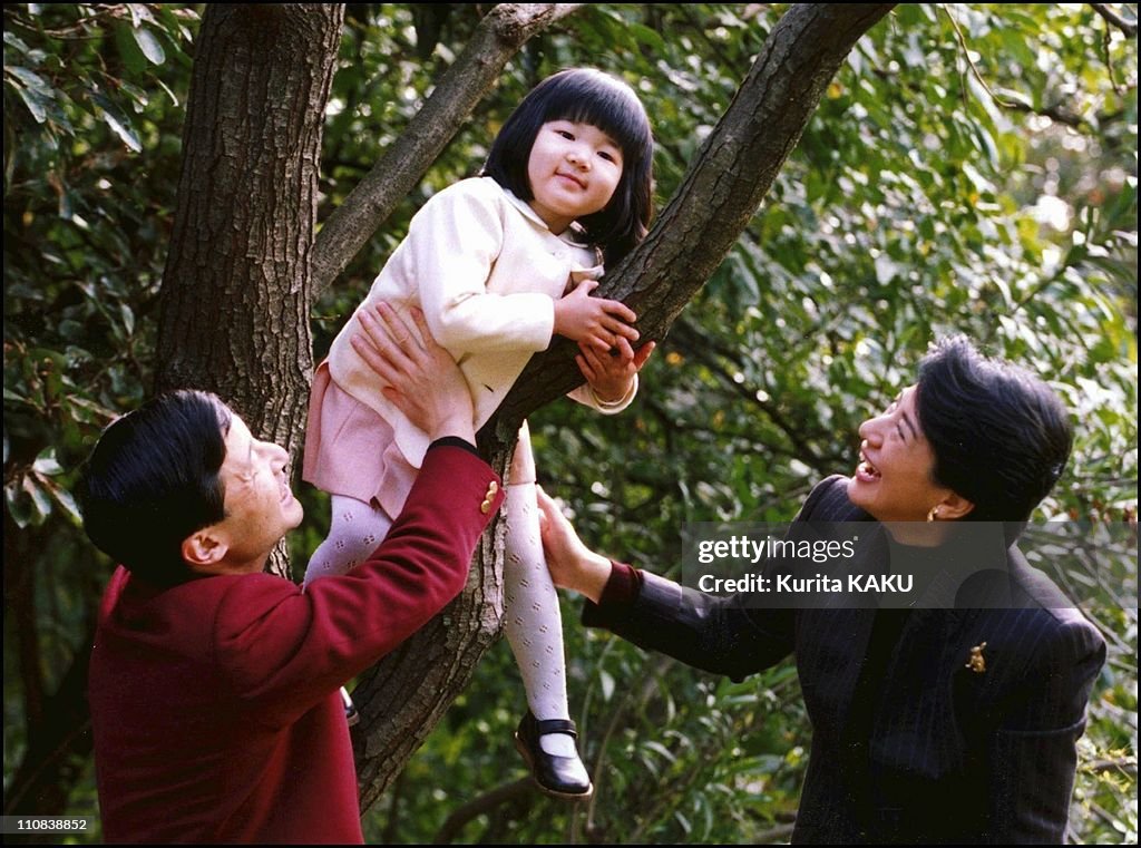 Aiko, The Only Child Of Japan'S Imperial Heir Crown Prince Naruhito And His Wife, Masako, Will Turn Three-Year-Old In Tokyo, Japan On December 01, 2004.