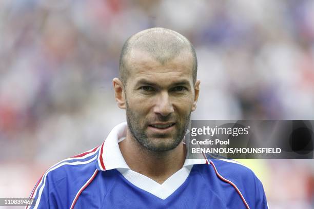 10Th Anniversary Of France S World Cup Victory, Football Exhibition Match At The Stade De France In Paris, France On July 12, 2008 - Zinedine Zidane.