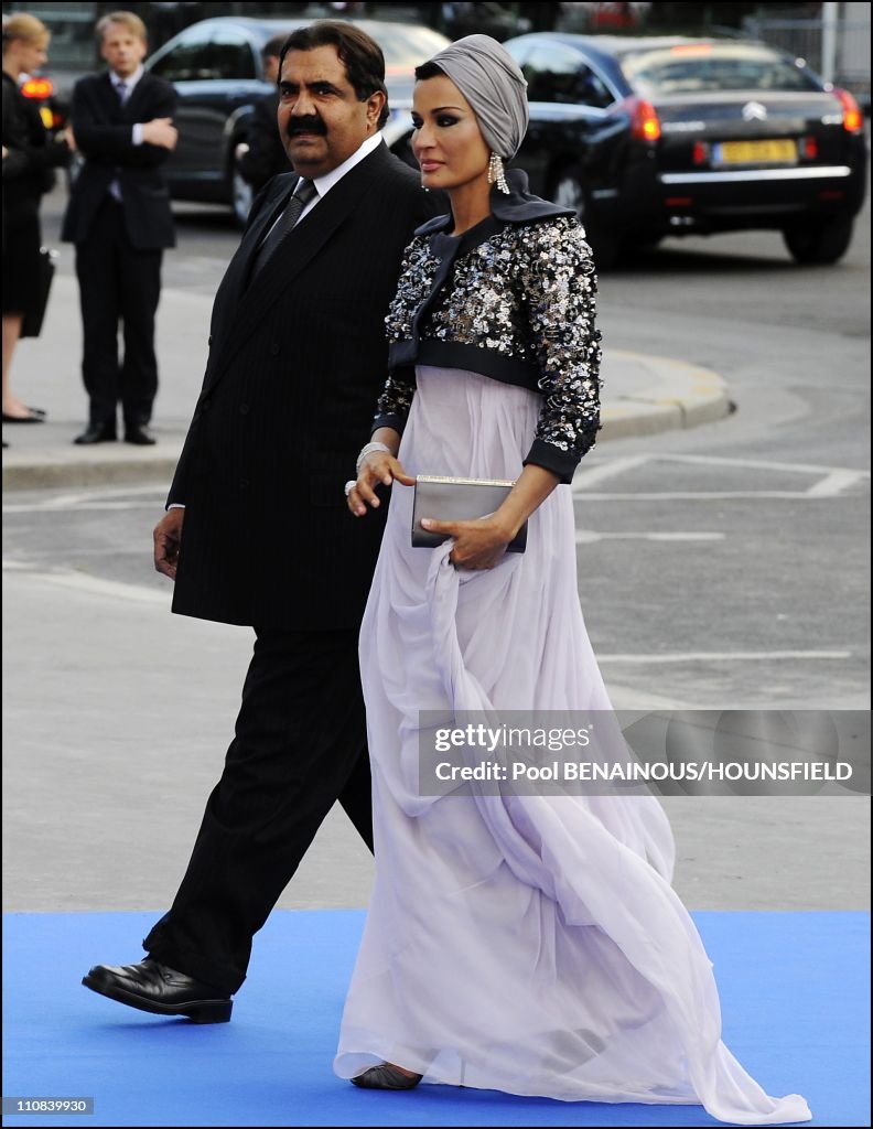 Gala Diner At The Petit Palais For The Paris' Union For The Mediterranean Founding Summit In Paris, France On July 13, 2008.