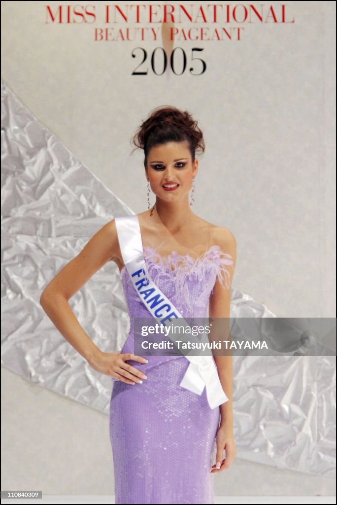 The Final Of The Miss International Beauty Pageant In Tokyo, Japan On September 26, 2005.