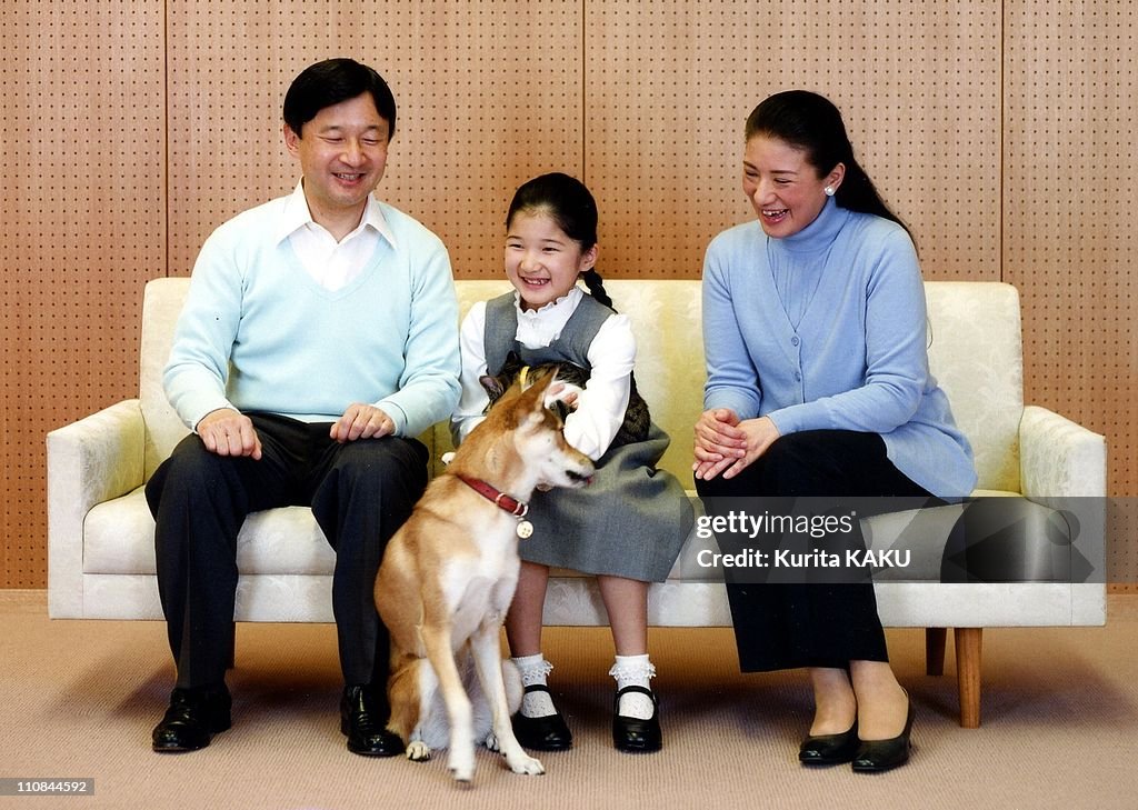 Japanese Royal Photo Session In Tokyo, Japan On December 02, 2010.