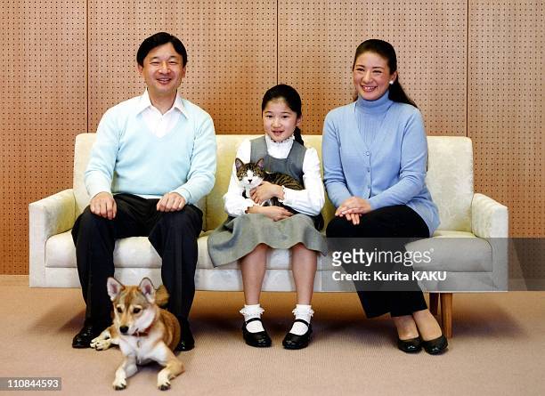 Japanese Royal Photo Session In Tokyo, Japan On December 02, 2010 - In this photo taken on Thursday, December 2, 2010 and released by the Imperial...
