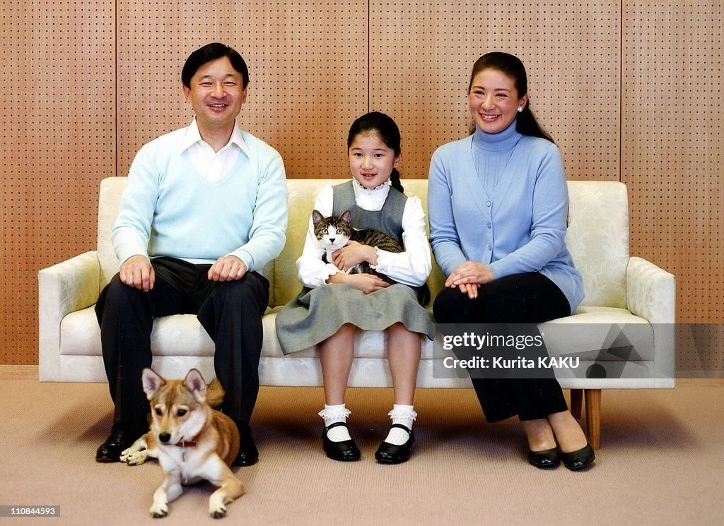 Japanese Royal Photo Session In Tokyo, Japan On December 02, 2010.