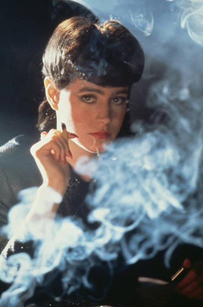 American actress Sean Young as Rachael, in a scene from Ridley Scott's futuristic thriller 'Blade Runner', 1982.
