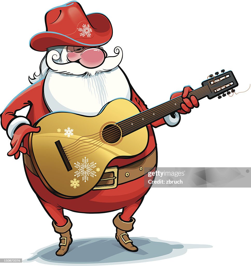 Santa country singer