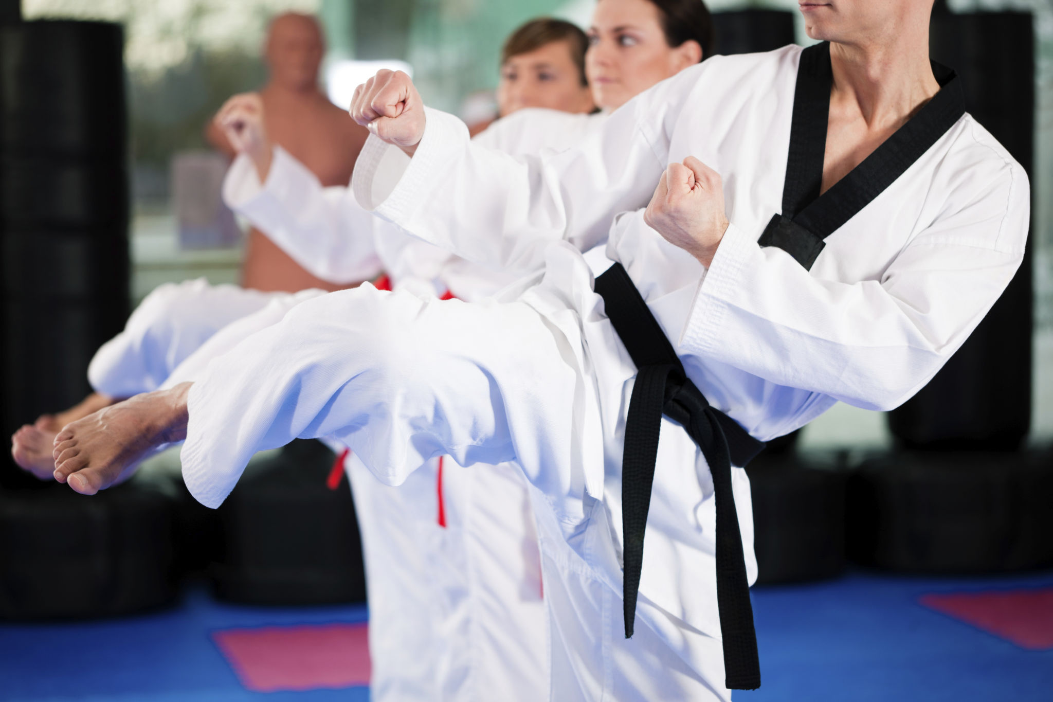 taekwondo kick
