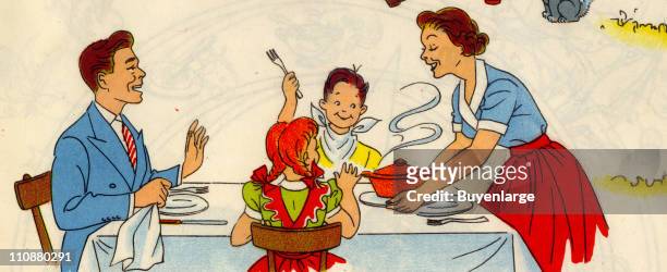 362 Cartoon Dinner Table Photos and Premium High Res Pictures - Getty Images
