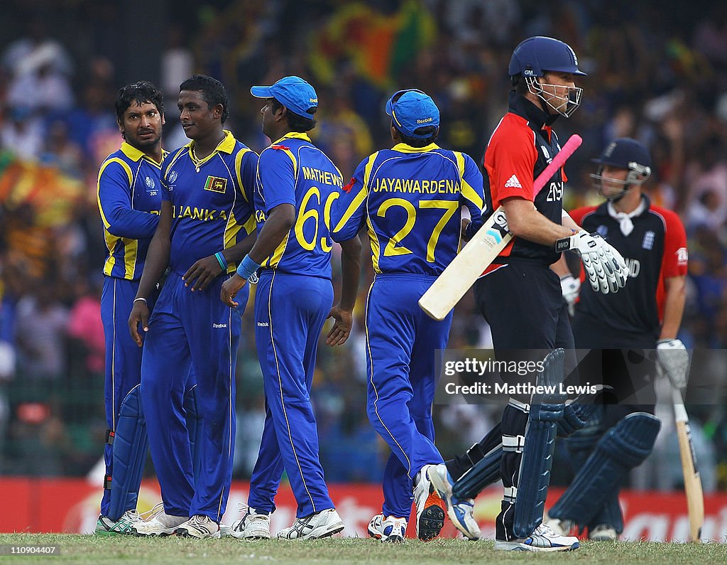 Sri Lanka v England - 2011 ICC World Cup Quarter-Final
