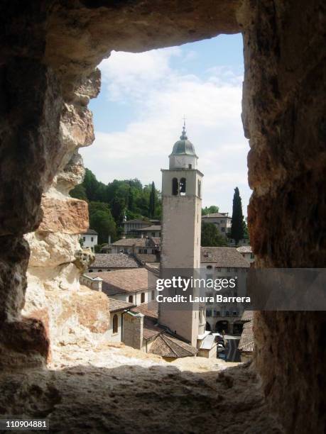 framed view of asolo - barrera stock pictures, royalty-free photos & images