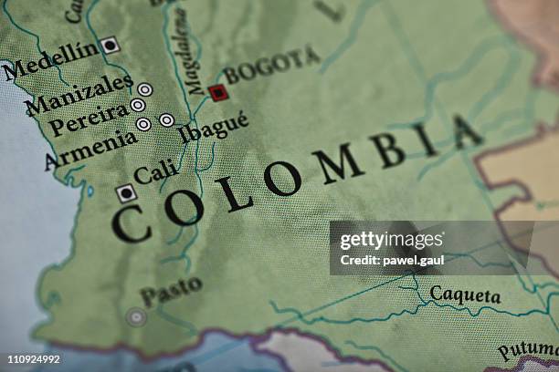 bogota, colombia - colombia stockfoto's en -beelden