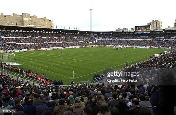 General view of La Romareda Stadium during the Primera Liga match between Real Zaragoza and Real Betis, played at the La Romareda Stadium, Zaragoza....