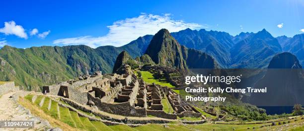 machu picchu - peru stock pictures, royalty-free photos & images