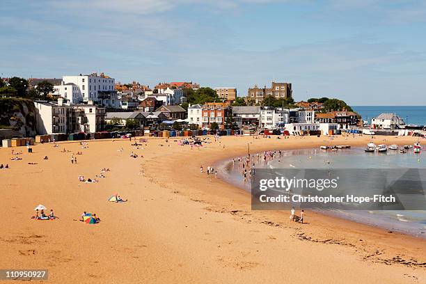 broadstairs beach - broadstairs stock-fotos und bilder