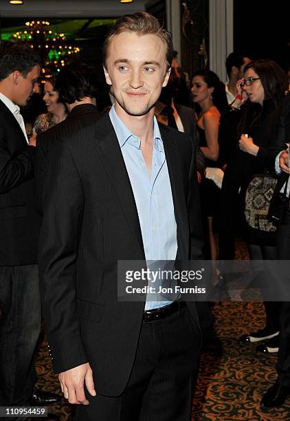 Actor Tom Felton attends The Jameson Empire Awards 2011 at The Grosvenor House Hotel on March 27, 2011 in London, England.