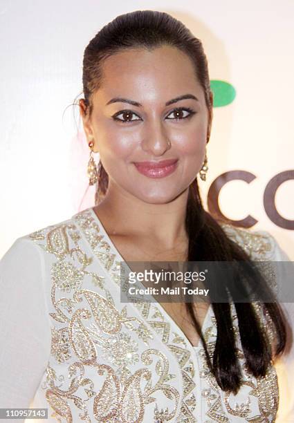 Actress Sonakshi Sinha on the final day of FICCI-Frames 2011 seminar at Renaissance in Mumbai on March 25, 2011.