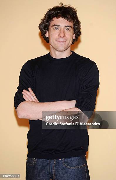 Elio Germano attends "La Fine E' Il Mio Inizio" Milan Photocall held at Cinema Anteo on March 28, 2011 in Milan, Italy.