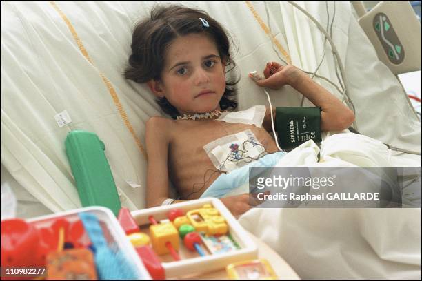 Ghulam Sultami Masoura is one of the two young Afghan girls who were selected for a treatment at George Pompidou Hospital when French president...
