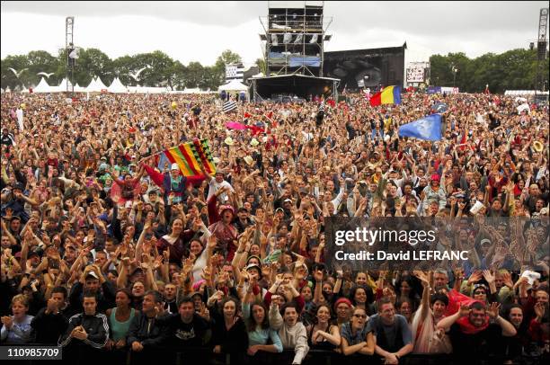 The Vieilles Charrues Festival in Carhaix, France on July 24Th, 2005.