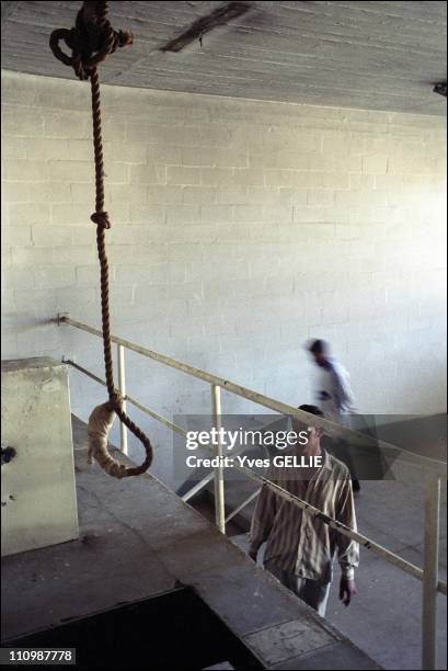 Abu Ghraib prison: the execution chamber in Abu Ghraib, Iraq in May, 2003.
