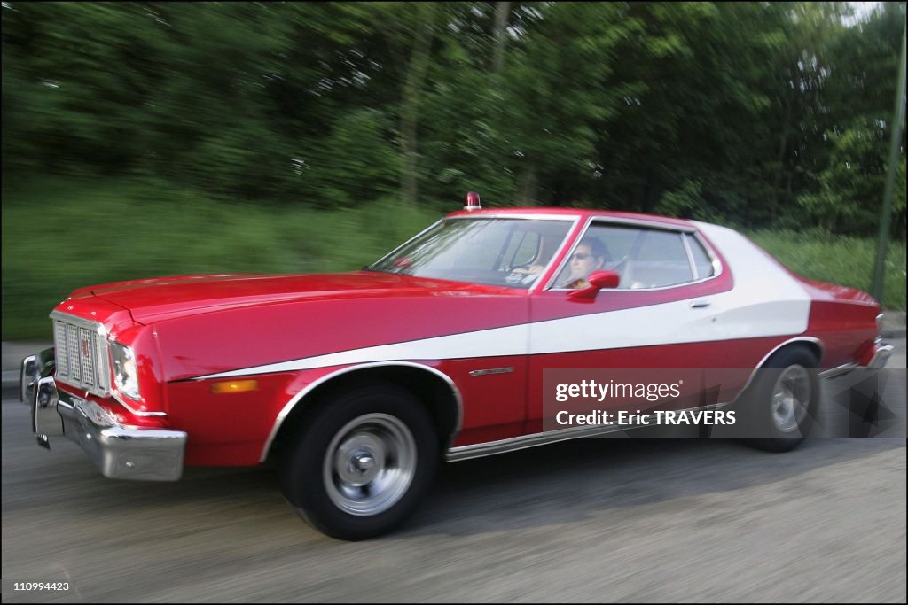 Tomato Ride French fan David Danan rides in Starsky and Hutch's legendary 'Red ...