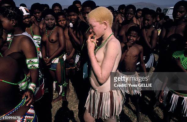The bamboo virgin's festival at Nongoma in South Africa in 1996.