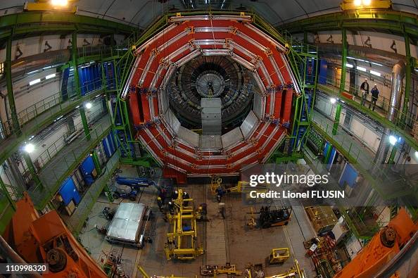 The LHC (Large Hadron Collider) in Geneve, Switzerland on January 25th, 2007. The LHC (Large Hadron Collider) in Geneve, Switzerland on January 25th, 2007.