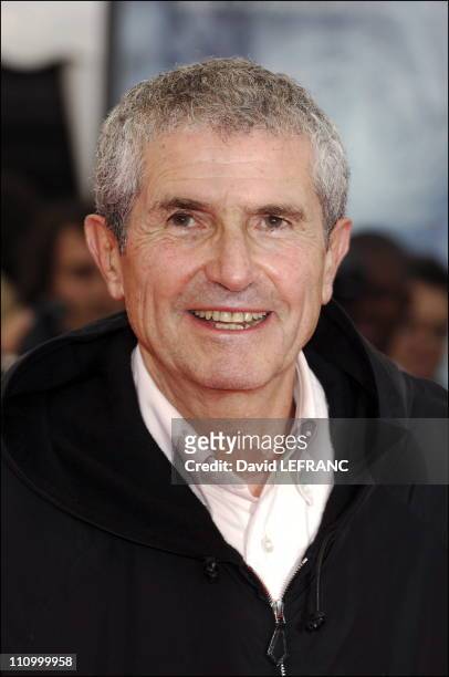 Claude Lelouch at the 32nd American film festival in Deauville, France on September 03rd, 2006.