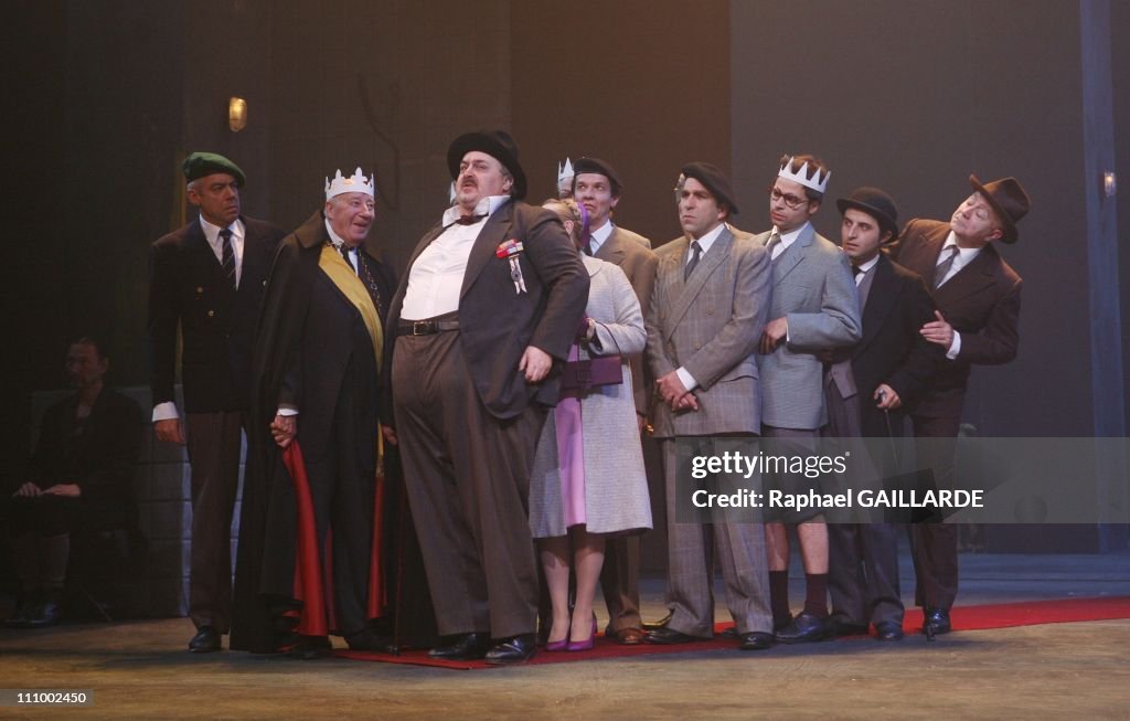 UBU ROI of Alfred Jarry at the Comedie Francaise in Paris, France on May 20th, 2009.