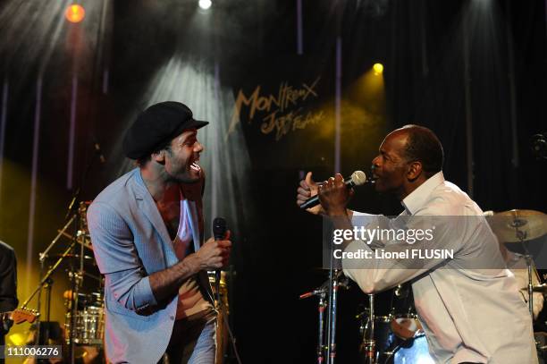 Alain Clark at the Montreux Jazz Festival in Montreux, Switzerland on July 07th, 2009.