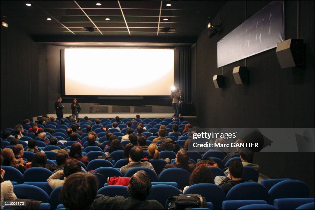 The halls of the "Cinematheque Francaise" in Paris, France on January 19th, 2005.