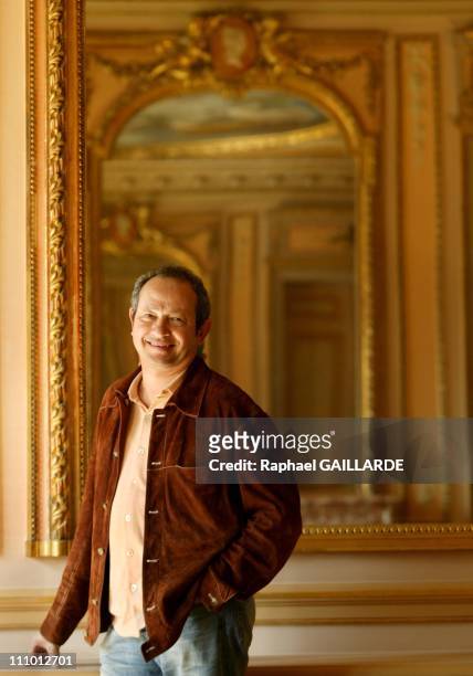 Naguib Sawiris at his Paris office in Paris, France on April 20th, 2005.