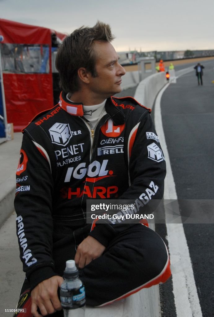 David Hallyday at the tests 24 hours Le Mans 2007 in Le Mans, France... News Photo - Getty Images