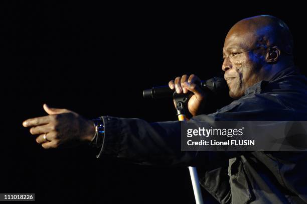Seal performs at the Montreux Jazz Festival in Montreux, Switzerland on July 21th, 2007