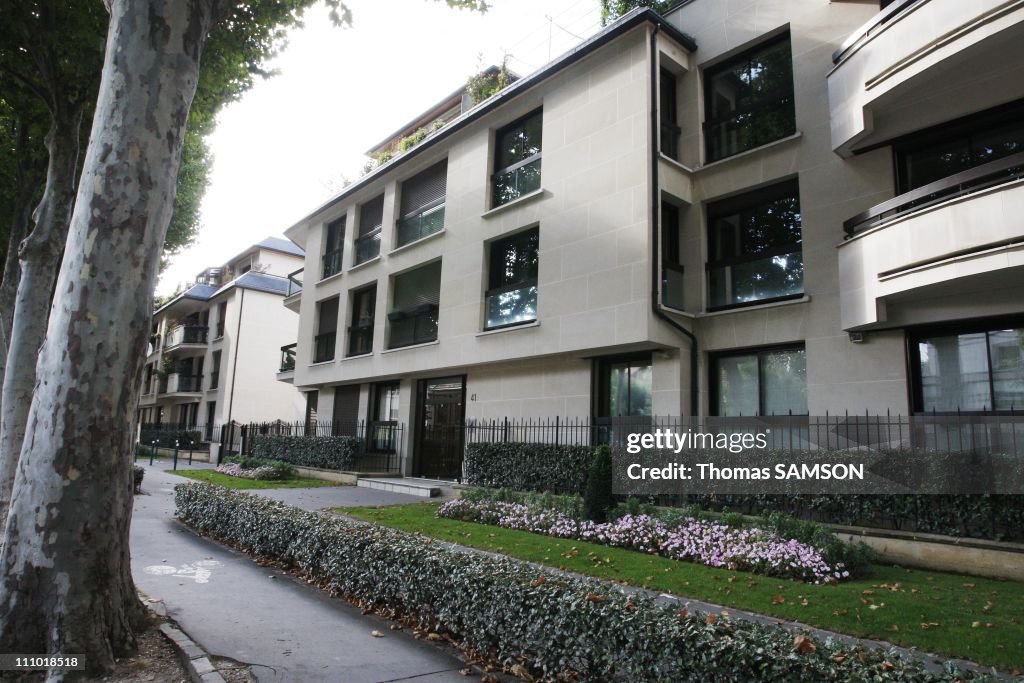 The ancient apartment of Nicolas Sarkozy, on the Ile de la Jatte (92) in Neuilly Sur Seine, France on September 19th, 2007