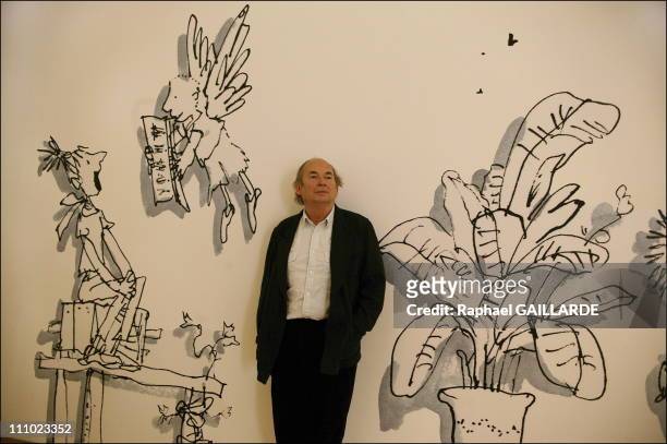 Palace des Beaux Arts of Paris to reopen December 8th after four-year revamping in Paris, France in November, 2005 - Quentin Blake, and his works in...