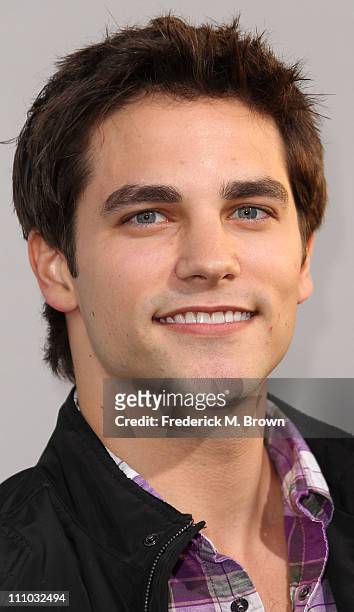Actor Brant Daugherty attends the premiere of Summit Entertainment's "Source Code" at the Arclight Cinerama Dome on March 28, 2011 in Los Angeles,...